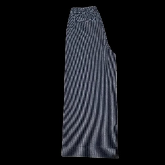 LOFT Pants - Loft Blue and White Stripe Pants Size Small